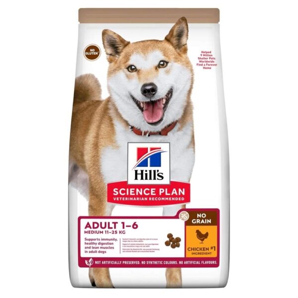 Hill's Science Plan Dog Adult No Grain med Kylling (2