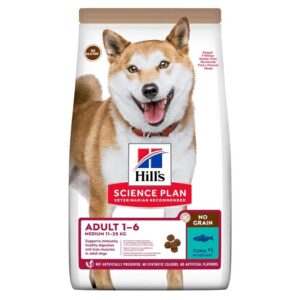 Hill's Science Plan Dog Adult No Grain med Tunfisk (14 kg)