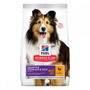 Hill's Science Plan Dog Adult Sensitive Stomach & Skin Medium Chicken (2