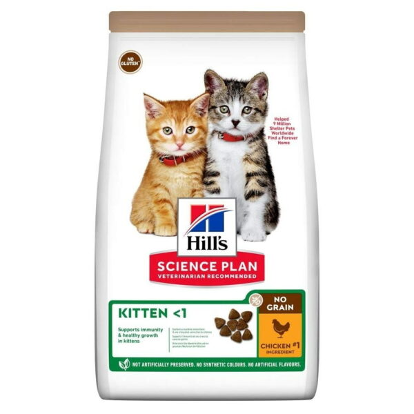 Hill's Science Plan Kitten No Grain med Kylling 1