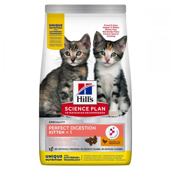 Hill's Science Plan Kitten Perfect Digestion Chicken (1