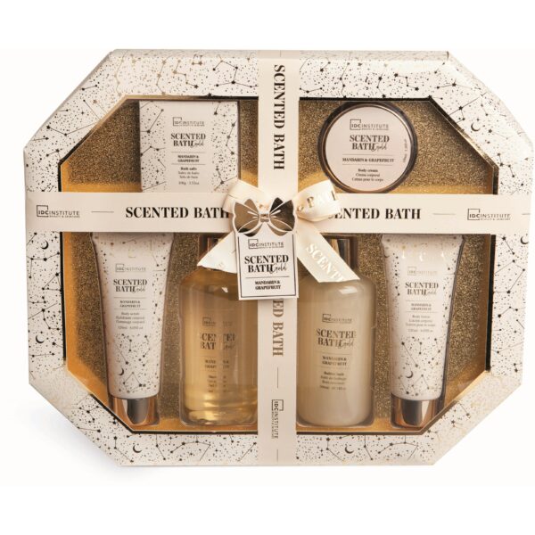 Scented Bath Gold Hexagonal Shower6P Giftset