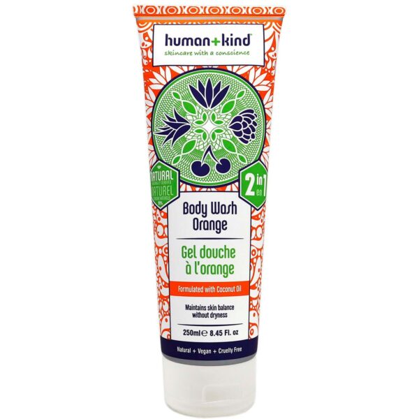 human + kind Wash Orange 250 ml