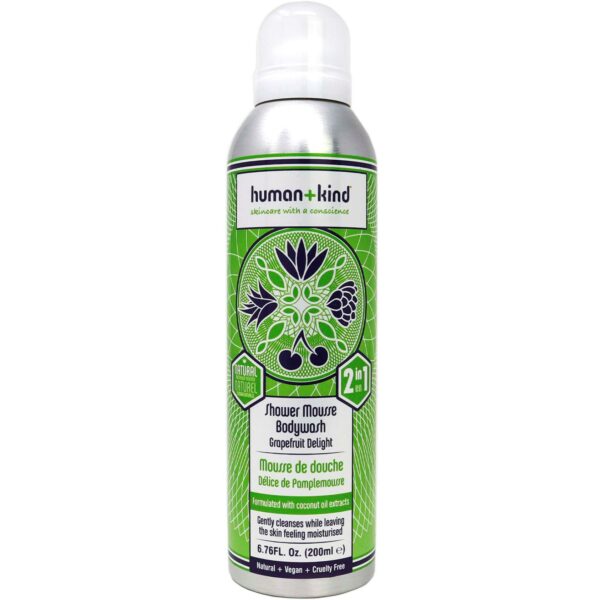 human + kind Shower Mousse Grapefruit Delight 200 ml