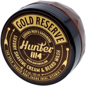 Hunter1114 Gold Reserve Shaving Cream & Beard Wash 82 ml