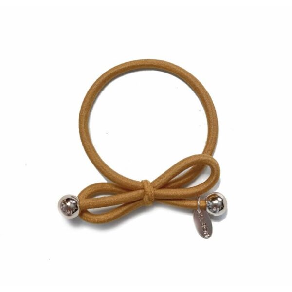 Ia Bon Hair Tie Gold Bead Gold