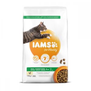 Iams for Vitality Cat Adult Chicken (10 kg)