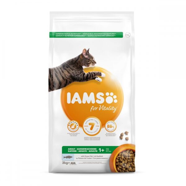 Iams for Vitality Cat Adult Ocean Fish (3 kg)