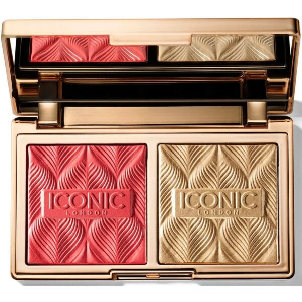 ICONIC London Silk Glow Duo Coral