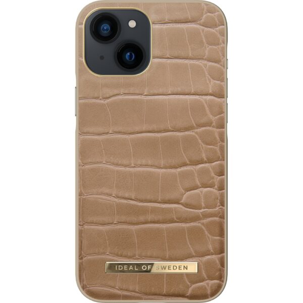 iDeal of Sweden iPhone 13 Mini Atelier Case Camel Croco