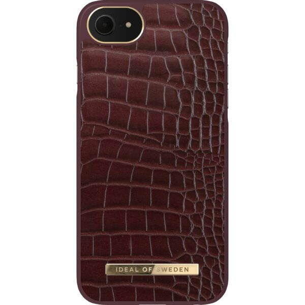 iDeal of Sweden iPhone 8/7/6/6s/SE Atelier Case Scarlet Croco