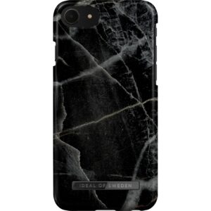 iDeal of Sweden iPhone 8/7/6/6s/SE Fashion Case Black Thunder Marble