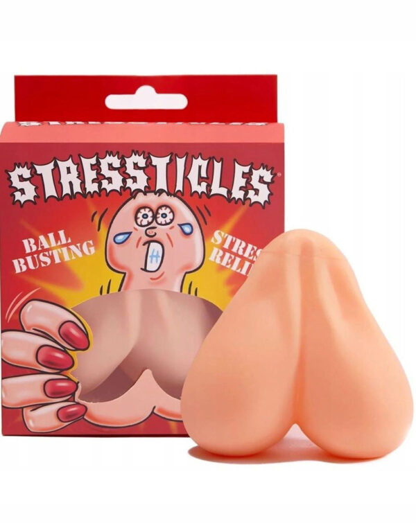 Stressticles - Antistress Ball formet som Testikler