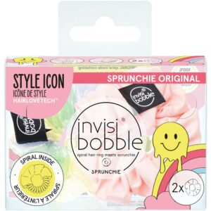 Invisibobble Sprunchie Duo Retro Dreamin&apos; Hue-Man Love