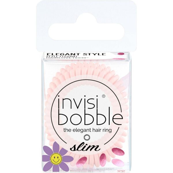 Invisibobble Slim Retro Dreamin&apos; Cuter Than You Pink