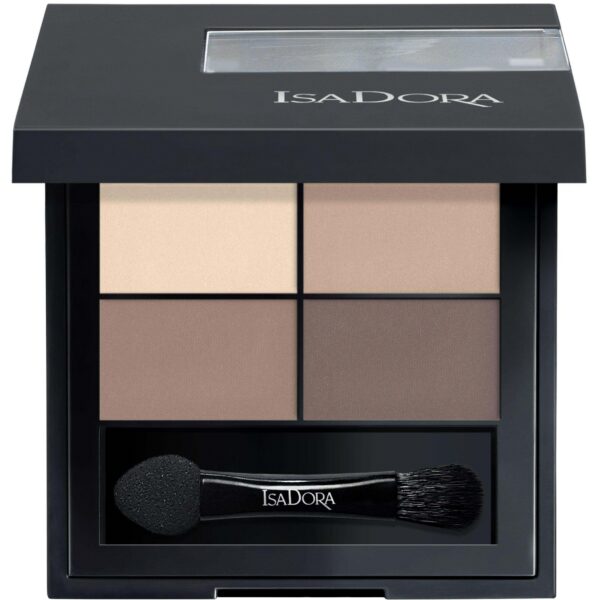 IsaDora Eye Shadow Quartet 1 Muddy Nudes