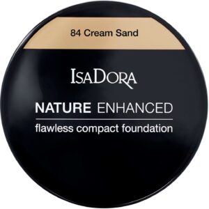 IsaDora Nature Enhanced Flawless Compact Foundation 84 Cream Sand