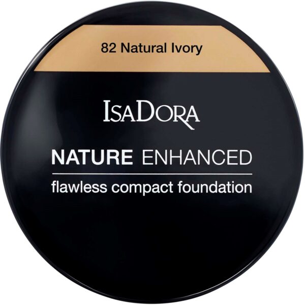 IsaDora Nature Enhanced Flawless Compact Foundation 82 Natural Ivory