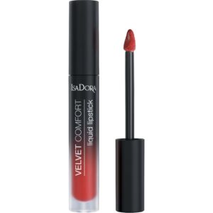 IsaDora Velvet Comfort Velvet Comfort Liquid Lipstick 57 Hot Coral