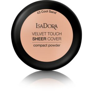 IsaDora Velvet Touch Sheer Cover Compact Powder  43 Cool Sand