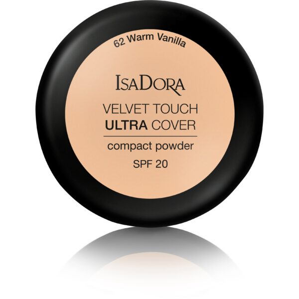 IsaDora Velvet Touch Ultra Cover Compact Power Spf 20  62 Warm Vanilla