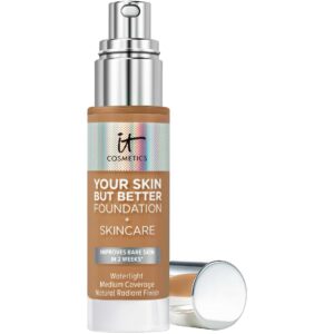 IT Cosmetics Your Skin But Better Foundation + Skincare 43 Tan Warm