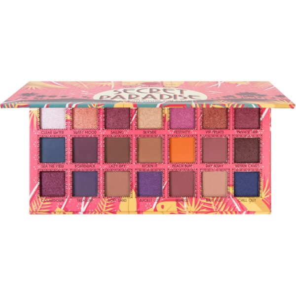 J. Cat Beauty Take Me Away 21 Eyeshadow Palette Secret Paradise