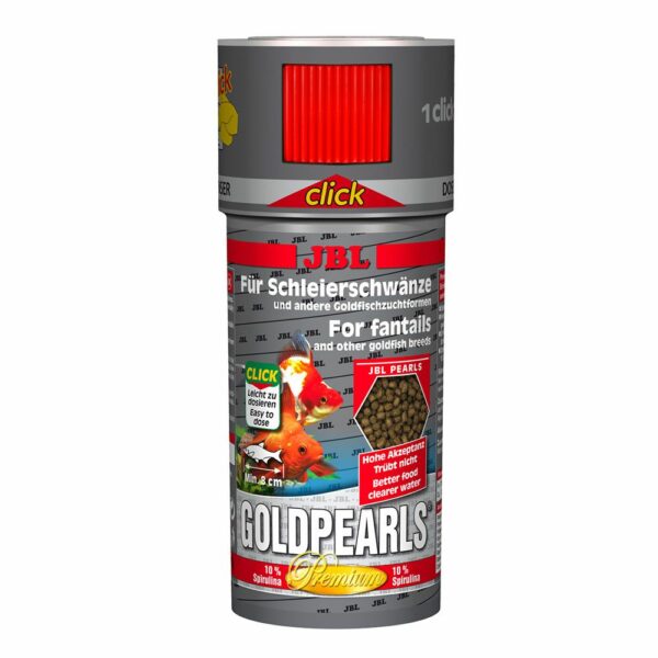 JBL GoldPearls CLICK Fiskefôr 250 ml