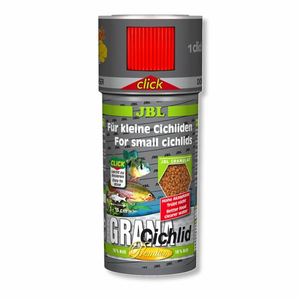 JBL GranaCichlid (CLICK) Fiskefôr 250 ml