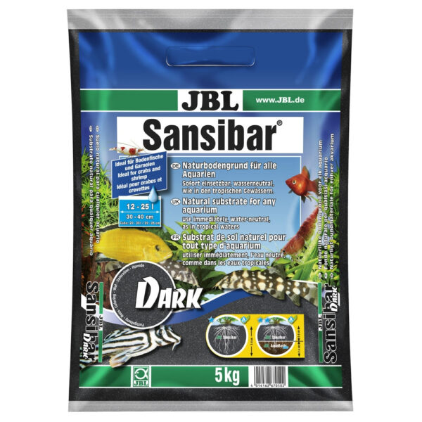 JBL Sansibar Dark Akvariesand 5 kg