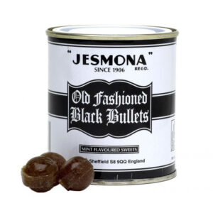 Jesmona Old Fashioned Black Bullets - Sukkertøy med Mintsmak 250g