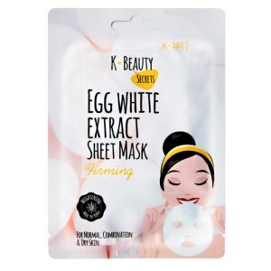 K-Beauty Secrets Egg White Extract Sheet Mask  15 g