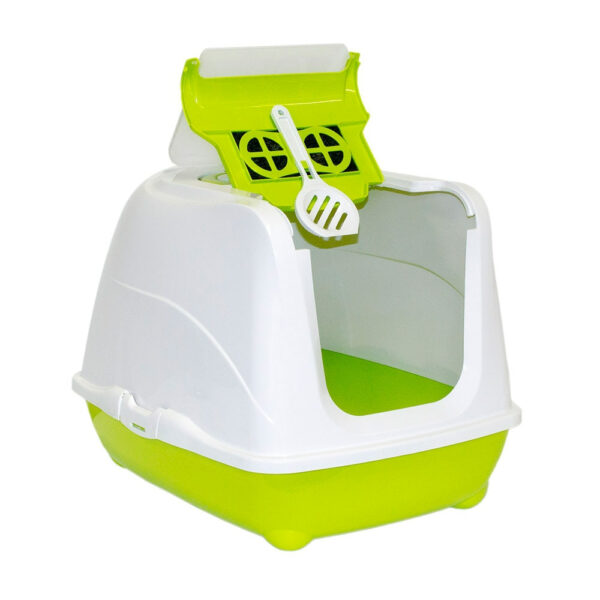 Moderna Flip Cat Kattekasse (Lime)