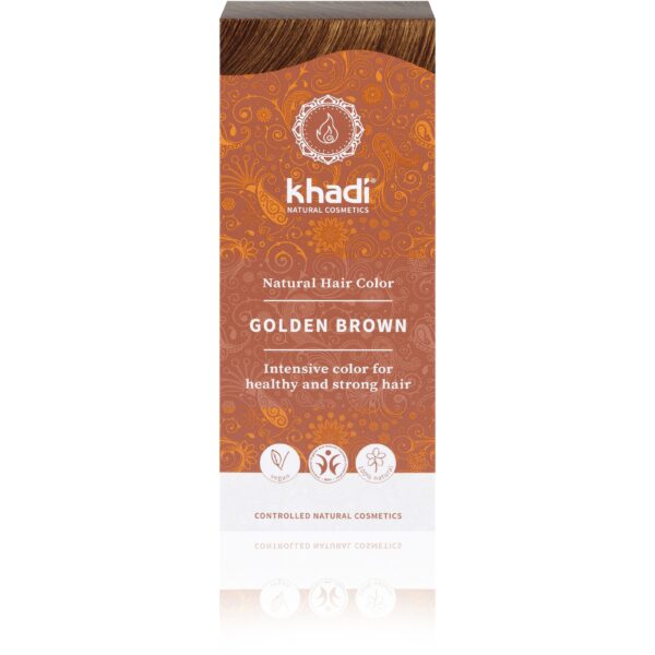 Khadi Herbal Hair Colour Golden Brown