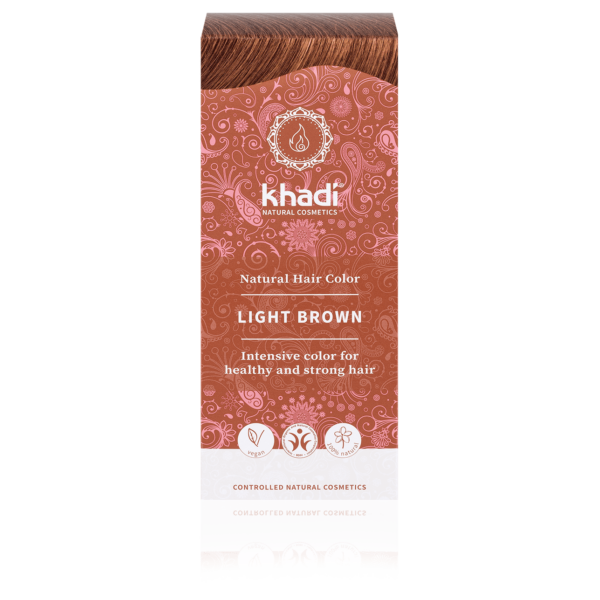 Khadi Herbal Hair Colour 100ml Light Brown