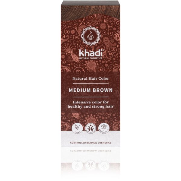 Khadi Herbal Hair Colour Medium Brown