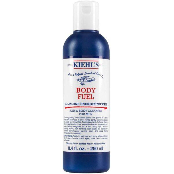 Kiehl&apos;s Men Body Fuel All-in-One Energizing & Conditioning Wash 250 ml