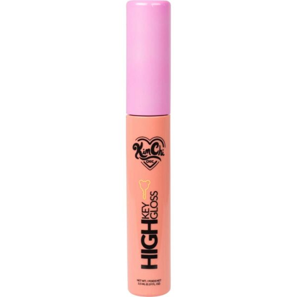 KimChi Chic High Key Gloss Full Coverage Lipgloss Peach Pink