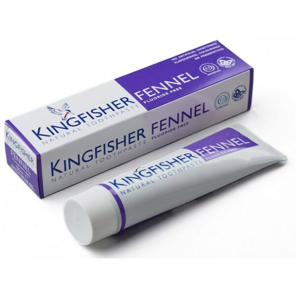 Kingfisher Fennel Toothpaste Fluor Free 100 ml