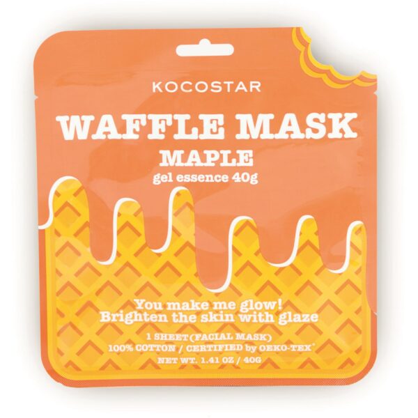 KOCOSTAR Waffle Mask Maple 40 g