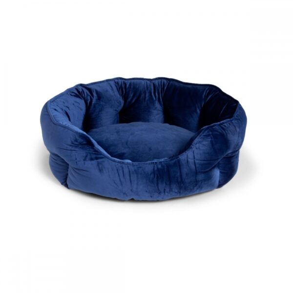 Basic Elegance Hundeseng Blå (60 cm)