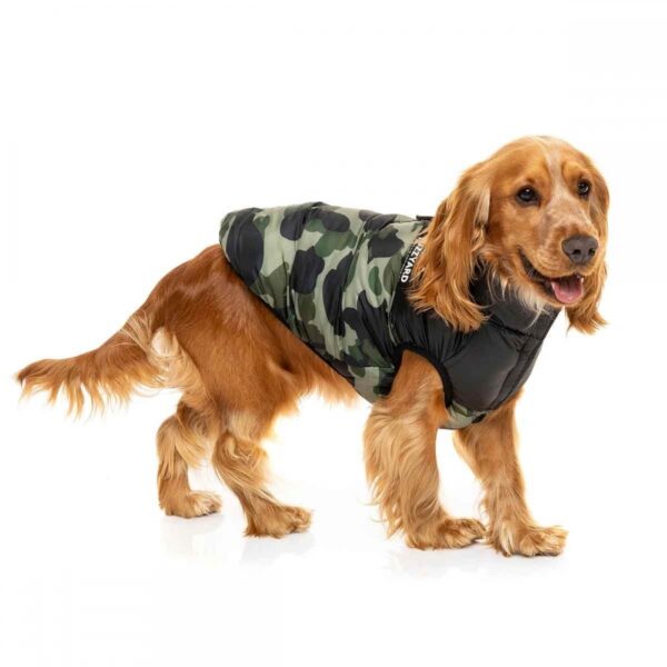 FuzzYard Harlem Puffer Hundejakke Camo (2)