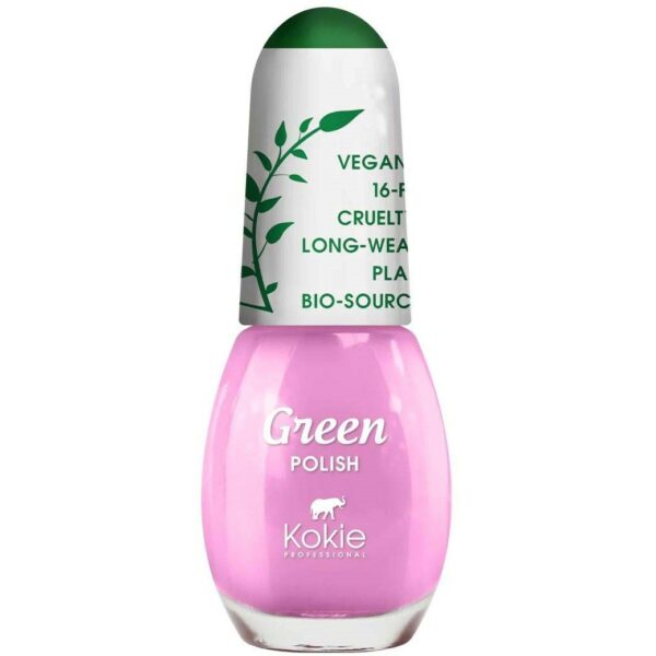 Kokie Cosmetics Green Nail Polish Cherry Blossom