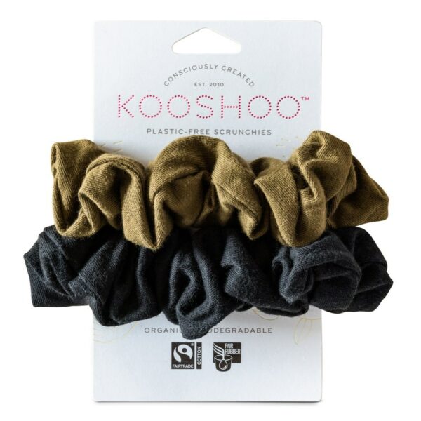 Kooshoo Scrunchies Black Olive