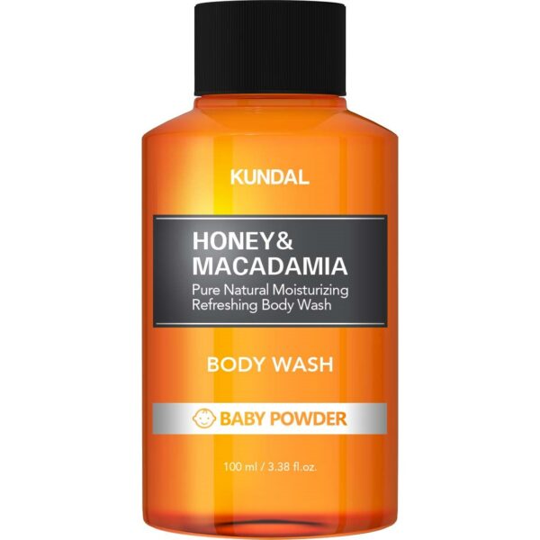 Kundal Honey & Macadamia Pure Body Wash Baby Powder 100 ml