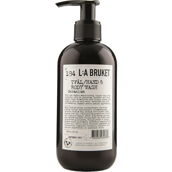 L:A Bruket Flytande tvål Geranium 250 ml