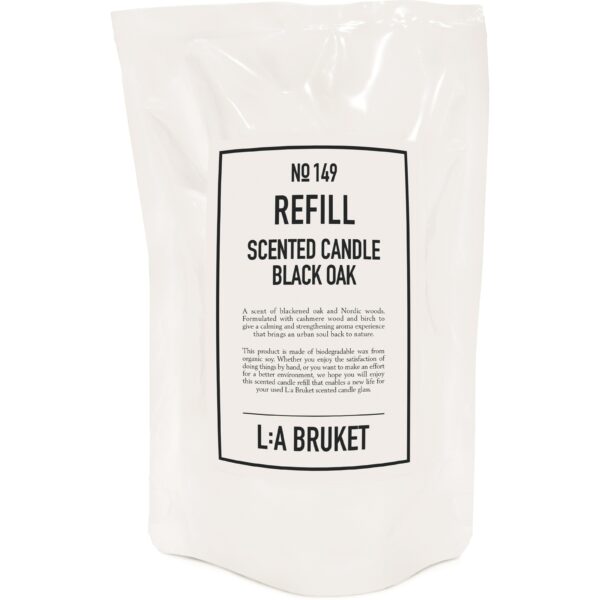 L:A Bruket Refill Doftljus Black Oak 260 g