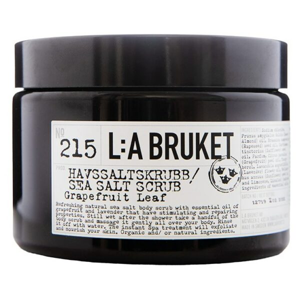 L:A Bruket Saltskrubb Grapefruit Leaf