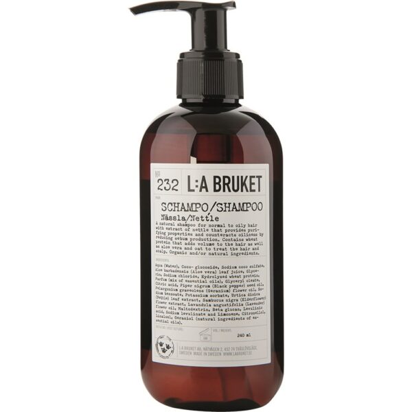 L:A Bruket Shampoo Nettle 240 ml