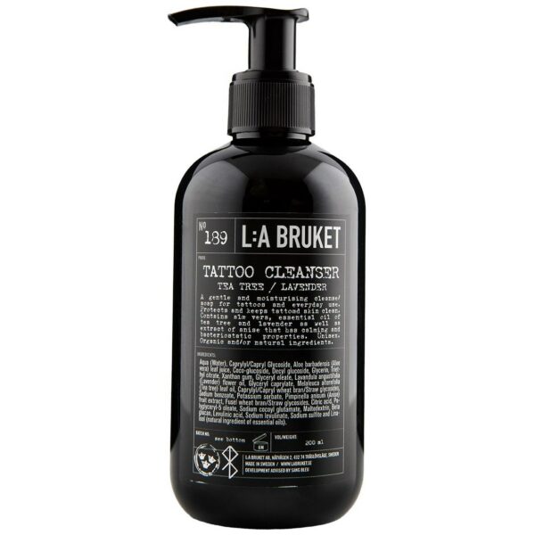 L:A Bruket Tattoo Cleanser Tea Tree/Lavendel